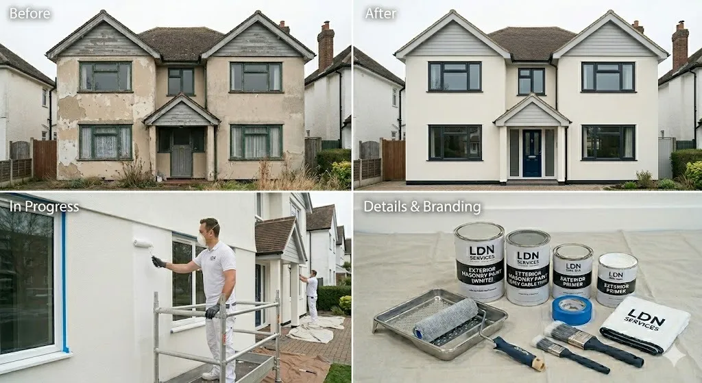 Exterior Painting service in London Borough of Bromley - Bromley Painters