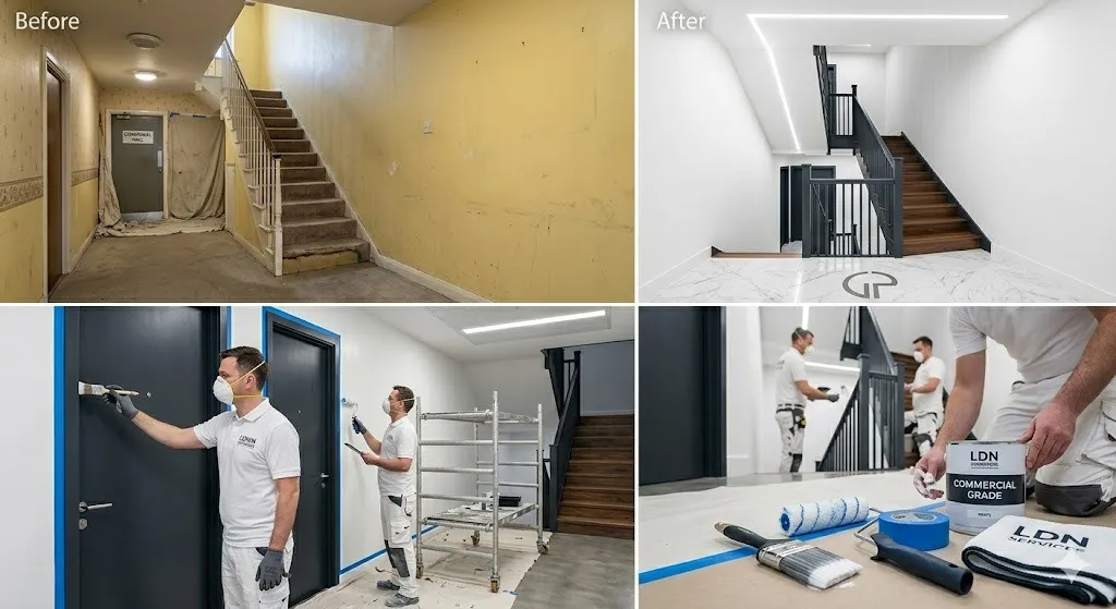 Hallway Staircase Painting service in London Borough of Bromley - Bromley Painters