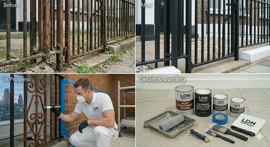 Rust Treatment Painting service in London Borough of Bromley - Bromley Painters