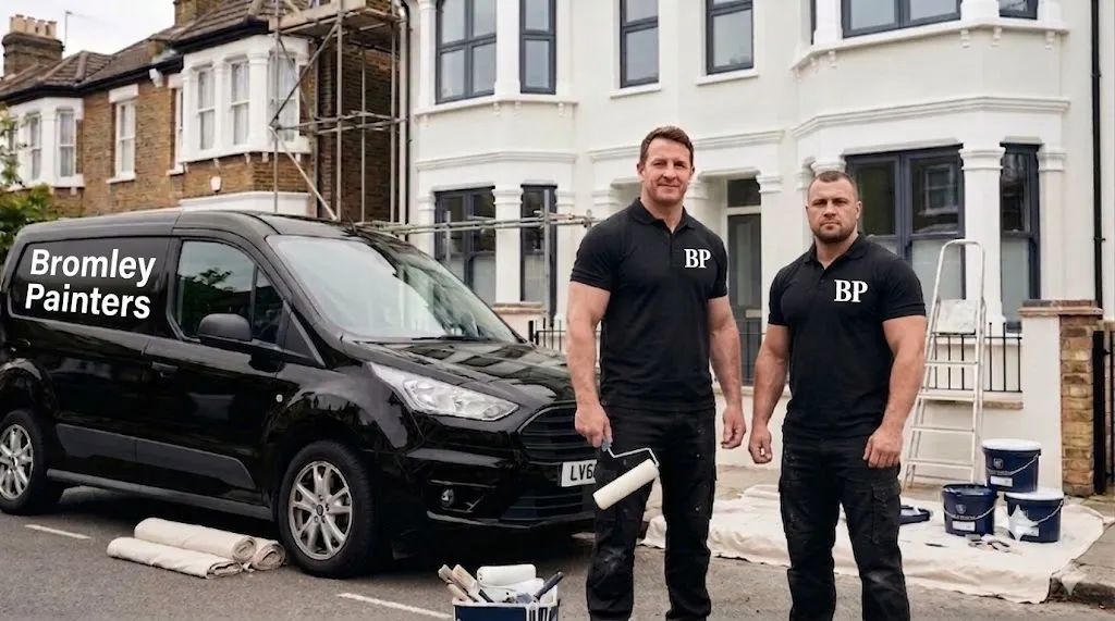 Professional painters and decorators at work in London Borough of Bromley - Bromley Painters
